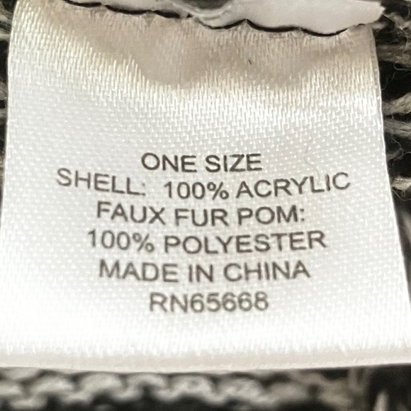 Like New - Free Country Scarf Beanie Set for Women (Knit Twist Black) - One Size - Picture 12 of 13